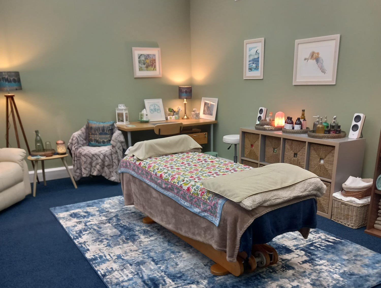 massage treatment room